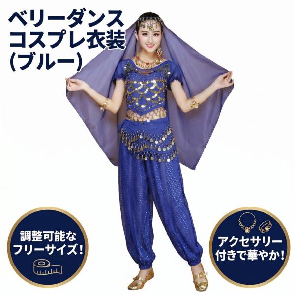 アジャスタブルコスチューム　ヘリンボーン織プリントトラウザーズ　サイズ32 美品 レディース ジャスミン風 ベリーダンス 衣装セット 新作 長袖セット パンツ