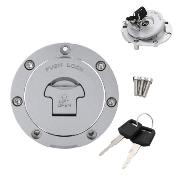 【交換のタイミング】タンクからガソリン臭がする・パッキンが劣化して漏れる・鍵穴が破損した・錆が気になる・鍵が回りづらい等、経年劣化やメンテナンス用として。 【純正互換】ホンダ適合車種一例 NSR250R /MC18 / MC21 / MC2...