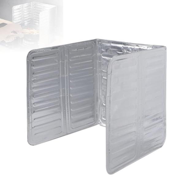 【油はね防止】面のアルミ構造で油はねを効果的に防ぎます。これにより、キッチンの壁やカウンターが汚れる心配がなくなり、掃除の手間が大幅に減少します。【簡単設置】システムキッチンやガスコンロに簡単に取り付けられる設計で、特別な工具や技術は不要で...