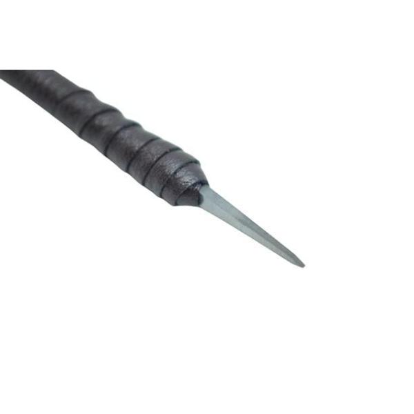 サイズ：刃1ｍｍ　全長15ｃｍ数量 ：1本   状態 ：新品  ※箱無し篆刻刀としては、細い1ｍｍです、鋼材もハイスピード鋼で耐久性もあり細かい部分に使用することができます。こちらを研ぐ場合は、ダイヤモンド系砥石を推奨いたします。