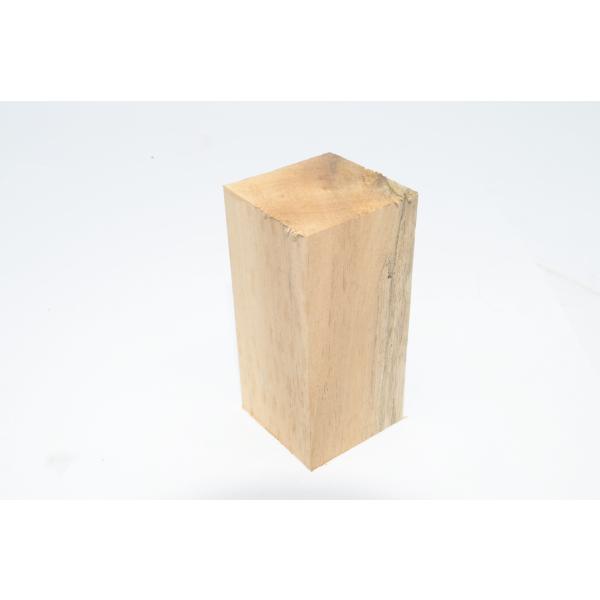 黒柿約サイズ：3ｃｍ×3ｃｍ×厚6.5ｃｍ数量：1個状態：新品発送：画像の現品をお届けいたします。製造：日本製　素材：黒柿比重：0.7（※1以上で水に沈みます。）材質の特徴比重はそこまでありません、割と軽い印象の木材です。また黒柿は白黒が絶...