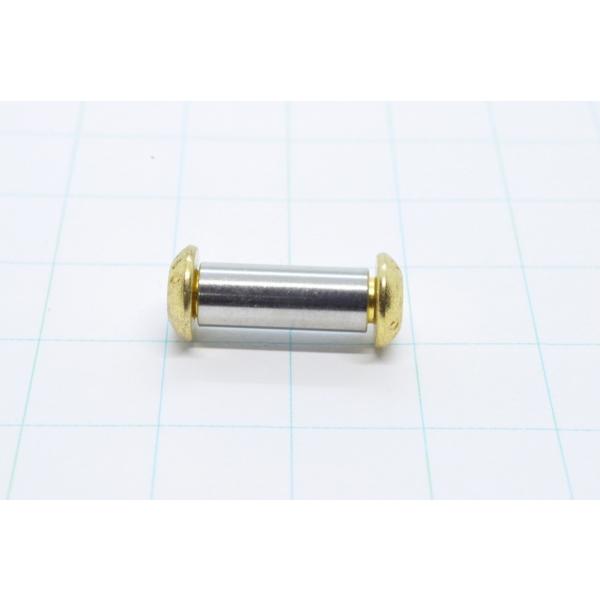 墨文字製作所　ナイフ　包丁　ハンドル用　ファスナーボルト　金メッキ　1.5cm〜1.8ｃｍ*0.7cm