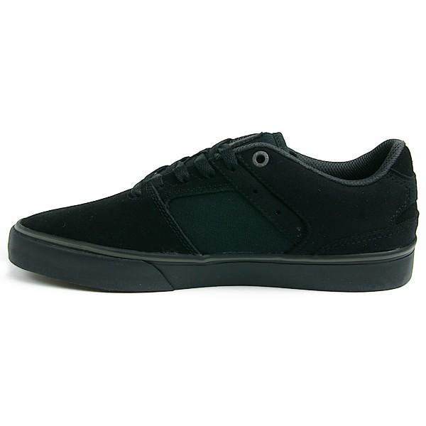 Emerica エメリカ THE REYNOLDS LOW VULC (540) レイノルズ BLACK/BLACK/GREY ...