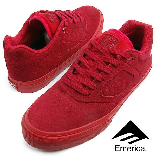 Emerica エメリカ The Reynolds 3 G6 Vulc Baker Collabo 600 レイノルズ Red メンズ レディース スニーカー スケシュー スケートシューズ レッド すみなかシューズストア 通販 Yahoo ショッピング