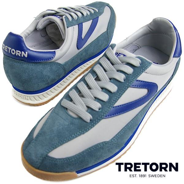 TRETORN トレトン RAWLINS2 Baltico/Smoke/Focal Blue メンズ スニーカー スウェーデン発