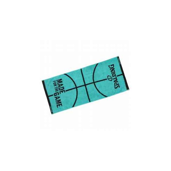 他サイト： スポルディング SAT211290 ジャカード タオル ボールモチーフ ターコイズ ターコイズ()の商品画像