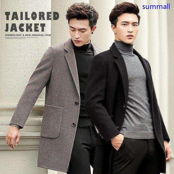 値段が激安 チェスターコート メンズ ビジネスジャケット ウール ロング アウター メンズコート メルトン テーラードジャケット 紳士用 通勤 通学 細身 春 秋 冬 防風 防寒 コート アウター Headshotsbar Com