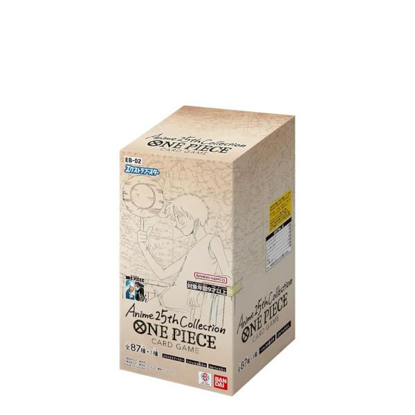 バンダイ (BANDAI) ONE PIECE カードゲーム エクストラブースター Anime25th collection[EB-02](BOX)24パック入り 対象年齢：9歳以上