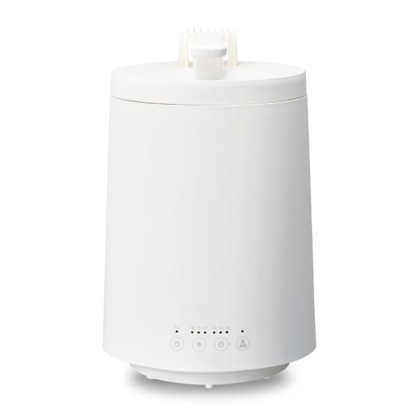 ドウシシャ 加湿器 スチーム式 容量3L 木造10畳 プレハブ17畳 連続加湿時間5時間 加湿切替3段階 加湿量600ml/h mistone600S ホワイト