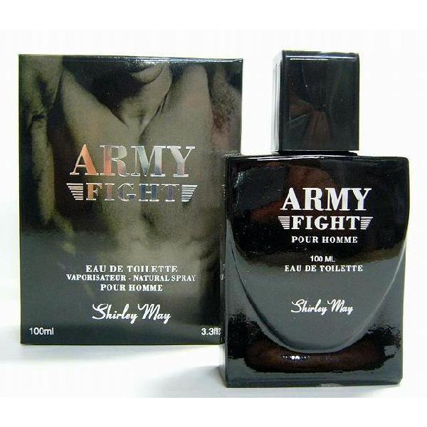 ◆激安【Shirley May】メンズ香水◆シャリーメイ アーミーファイト オードトワレEDT 100ml◆