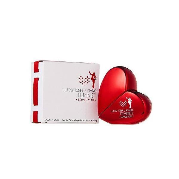 ◆送料無料!!レア品【LUCKY TOSHI LUCIANO】香水◆ラッキー・トシ・ルチアーノ　フェミニスト ラブズユー オードパルファムEDP 50ml◆