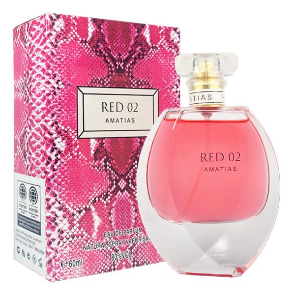 ◆激安【AMATIAS】香水◆アマティアス　レッド02 オードトワレEDT 60ml◆