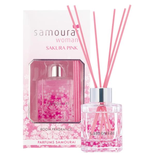 ◆激安アウトレット【samourai woman】スティックタイプ◆サムライウーマン サクラピンク ルームフレグランス60ml◆