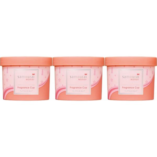 ◆送料無料!! テスター品・3個セット【samourai woman／SW】消臭芳香剤◆サムライウーマン フレグランスカップ 110gX3個◆