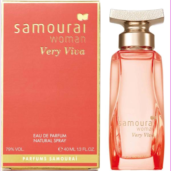 ◆送料無料!! アウトレット品【samourai woman／VV】香水◆アランドロン サムライウーマン ベリービバ オードパルファム EDP 40ml◆