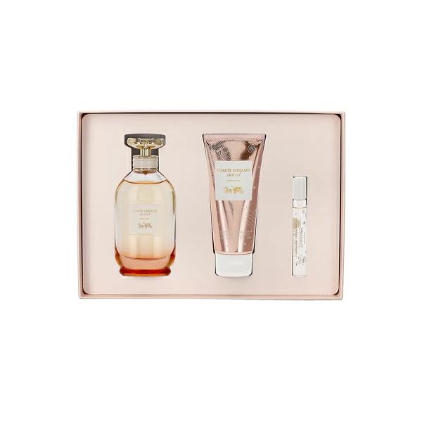 ◆送料無料!!【COACH】コフレ3点セット◆コーチ ドリームス サンセット オードパルファムEDP90ml＆7.5ml+ボディローション100ml◆