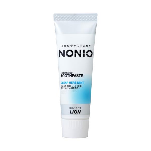 【医薬部外品】NONIO(ノニオ)　ハミガキ　クリアハーブミント　130g　歯磨き粉
