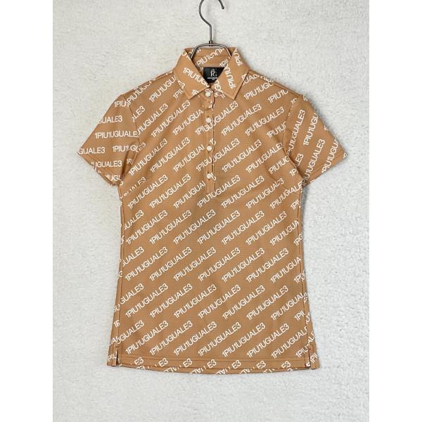 1PIU1UGUALE3　GOLF 1 ブラック×グレー LADIES' BIG LOGO S/S POLO　ビッグロゴ半袖ポロシ 楽天市場】値下げ 1PIU1UGUALE3 GOLF 1 ブラック×グレー LADIES