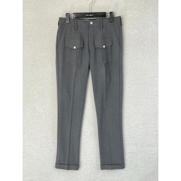 未使用 1PIU1UGUALE3 GOLF 3 グレー G.LONG PANTS BUSHブッシュ 未使用 1PIU1UGUALE3 GOLF 3 グレー G.LONG PANTS BUSHブッシュ