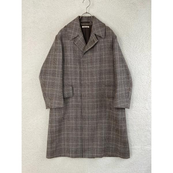 ジャケット・アウター AURALEE 17AW DOUBLE FACE CHECK LONGCOAT 新作情報】買い逃した方は要“チェック”な、あのロングコートが