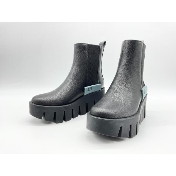 UNITED NUDE ユナイテッドヌード　 メタリックグリーン 23.5 ユナイテッド ヌードがメタリックのブーツシリーズを発売