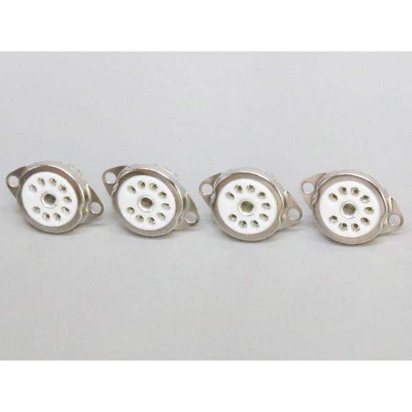 ■商品説明■・真空管ソケット MT管 9ピン になります。・12AX7 12AU7 12AT7等にご使用いただけます。■販売単位■・1セット (4個)■商品状態■・新品(未使用品)■お支払方法■・銀行振込・郵便振替・クレジットカード・代金引...