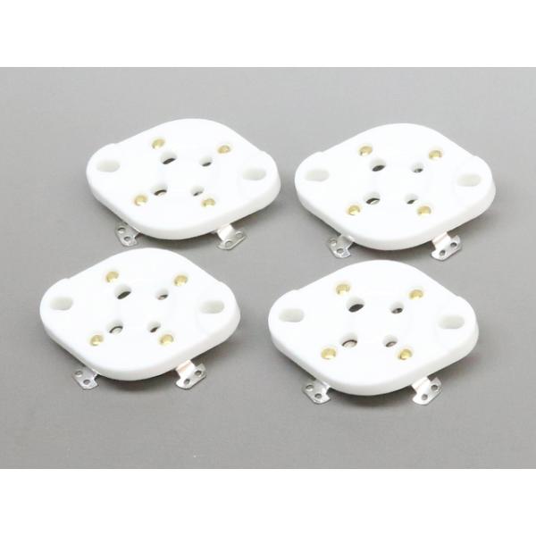 ■商品説明■・真空管ソケット 4ピン・2A3 300Bなどに適合■販売単位■・1セット (4個)■商品状態■・新品(未使用品)■お支払方法■・銀行振込・郵便振替・クレジットカード・代金引換 (代引き)■発送方法■・クロネコヤマト(宅急便)■...