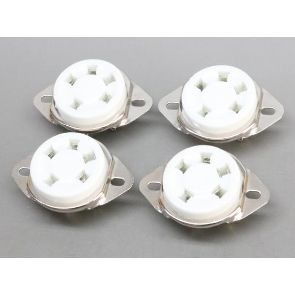 ■商品説明■・真空管ソケット 5ピン・807 FD422 272A等にご使用いただけます。■販売単位■・1セット (4個)■商品状態■・新品(未使用品)■お支払方法■・銀行振込・郵便振替・クレジットカード・代金引換 (代引き)■発送方法■・...