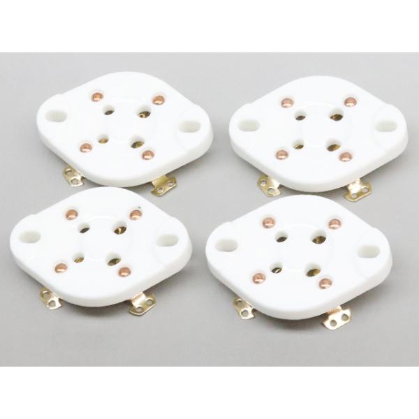 ■商品説明■・金メッキ 真空管ソケット 4ピン・2A3 300Bなどに適合・写真は使い回しです。■販売単位■・1セット (4個)■商品状態■・新品(未使用品)■お支払方法■・銀行振込・郵便振替・クレジットカード・代金引換 (代引き)■発送方...