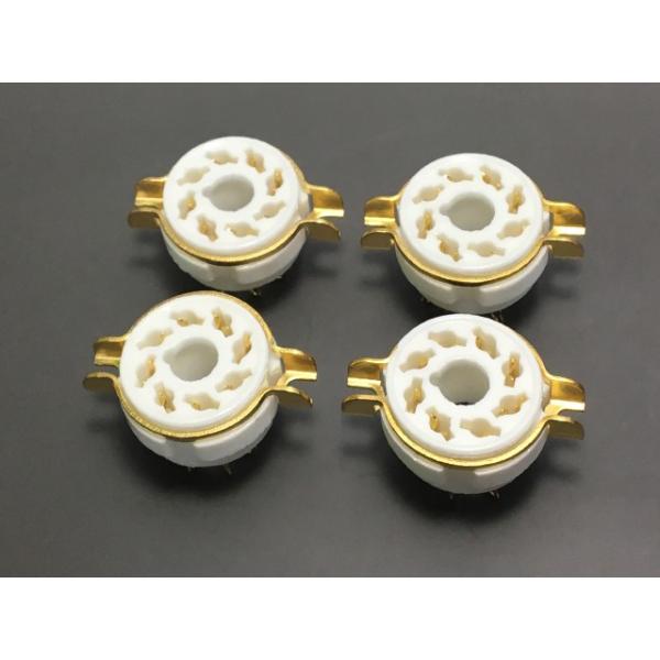 ■商品説明■・金メッキ 真空管ソケット 8ピン・EL34・KT88・6SN7などに適合■商品詳細■・サイズ:約横42.3mm縦30mm×高さ14mm（足の長さを含まず)・ネジ取付ピッチ:37mm・取付穴:φ26.7■販売単位■・1セット (...