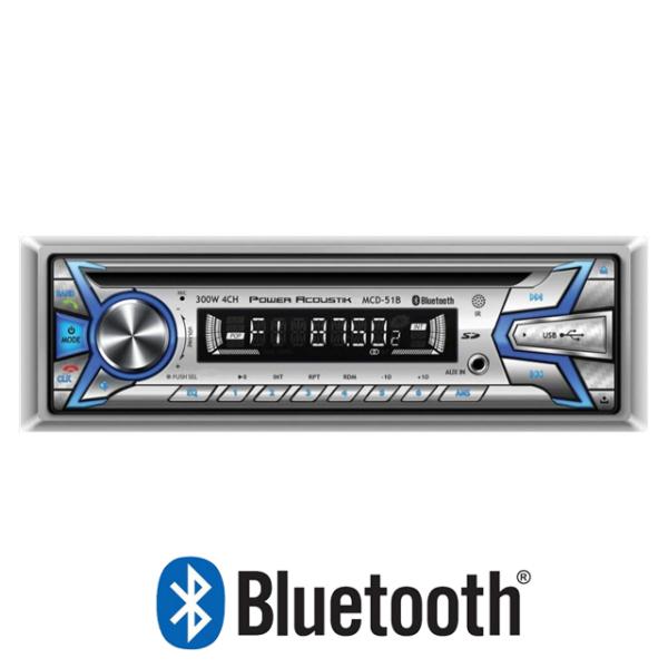 パワーアコースティック Bluetooth マリンオーディオ CDマリンデッキ 