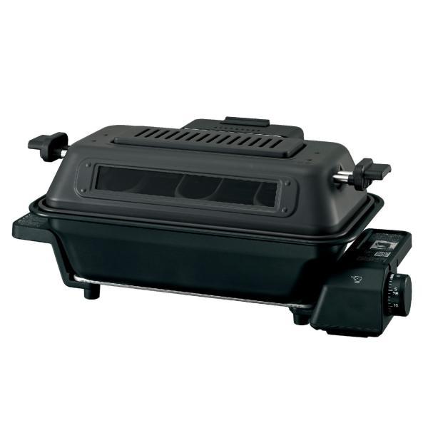 魚も肉も野菜も、多彩なグリル料理がこれ一台で楽しめます。焼き魚は両面パリッと中はふんわり、お肉はこんがりジューシーに、野菜も焼き目がついて、おいしく仕上がります。触媒フィルター搭載で、煙やニオイ成分を約90%カットできるため、調理中の煙やニ...