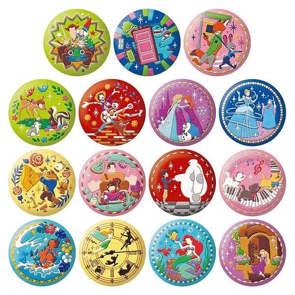 他サイト： 【予約商品 12月発売予定 】［ばら売り 6個セット］Disney Characters 刺繍缶バッジビスケット2の商品画像