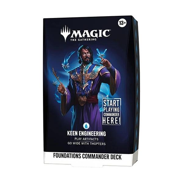 マジック ザ・ギャザリング | ファウンデーションズ 統率者デッキ 『Keen Engineering』 英語版 MTG トレカ ウィザーズ・オブ・ザ・コースト FRA D59310000