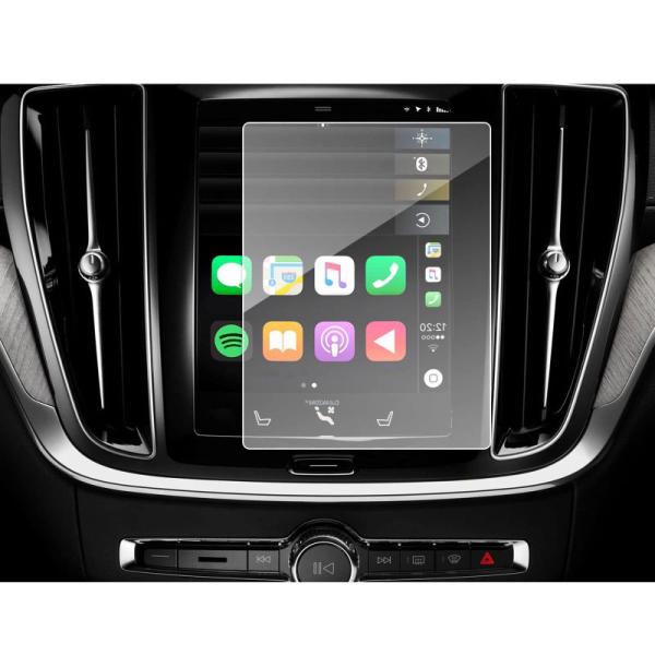 「SXCY」ボルボ XC60 S90 V90 V60 S60 XC40 8.7インチ ナビフィルム 強化ガラス 保護フィルム 新型 貼り付け