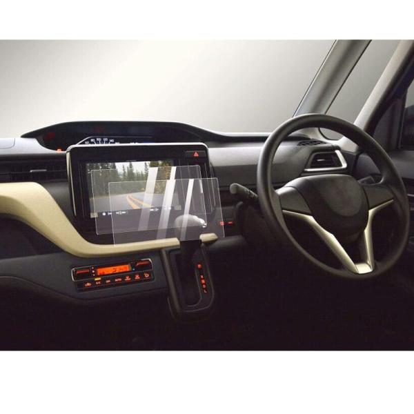 2PCS スズキ ソリオ SOLIO MA37S MA27S 2020+ 9インチ ナビープロテクター 保護フィルム 高感度タッチ キズ防止