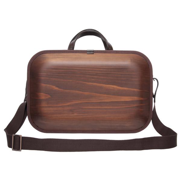 旧商品 モナッカ バック 角 ブラウンエッジ SS BK-BSS(ショルダー