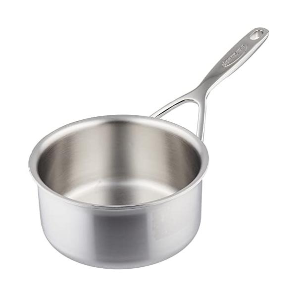 Demeyere デメイエレ  インテンス ソースパン 16cm 1.5L ベルギー製 片手 鍋 ステンレス 全面5層 IH対応 食洗器対応 日本正規販売品  40850979