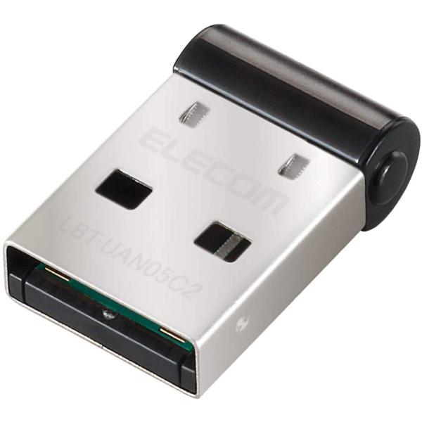 エレコム Bluetooth USBアダプタ 超小型 Ver4.0 EDR/LE対応 省電力 Class2 Windows10対応 LBT-UAN05C2