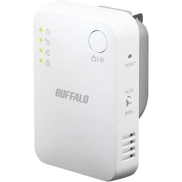 BUFFALO WiFi 無線LAN中継機 WEX-1166DHPS/N 11ac/n/a/g/b 866+300Mbps ハイパワー コンパクトモデル 簡易パッケージ バッファロー