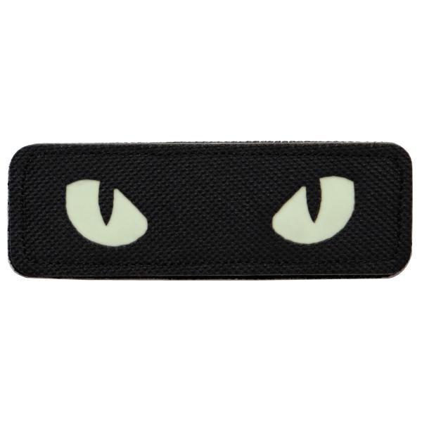 猫の目をデザインした刺繍ワッペンです。目の部分は蓄光・発光素材を使用しているので、暗闇でほのかに光ります（日中に光を十分に浴びる必要があります）。ネコの鋭い目が印象的！普段のファッションのアクセントにはもちろん、サバゲー（サバイバルゲーム）...