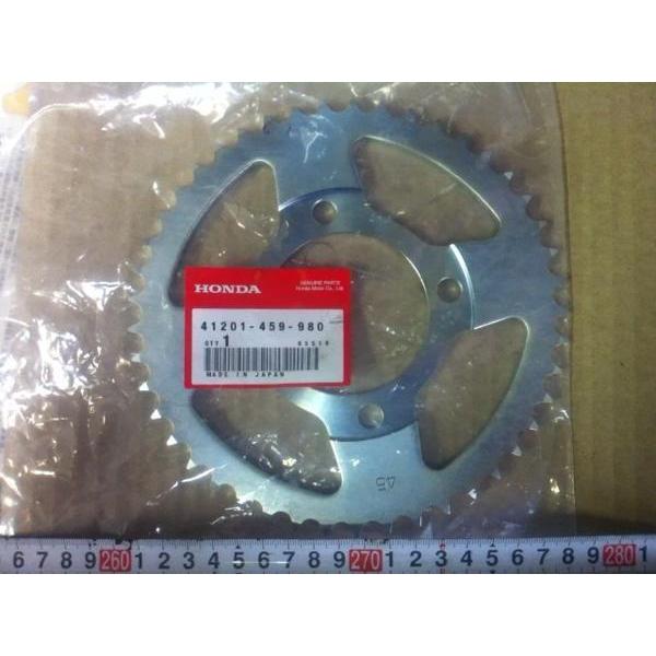 新品送料込ハンターカブ110国内リア ギア428-45T純正 41201-459-980