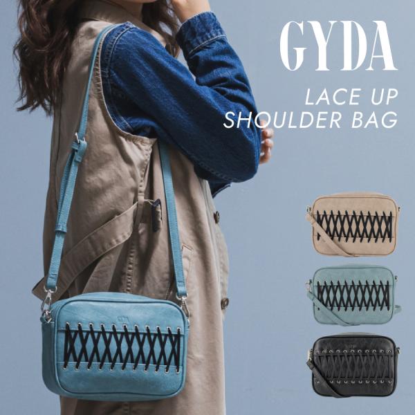 GYDA (SALE) ジェイダ ミニショルダーバッグ LACE UP GY-B024 GYDA (SALE) ジェイダ ミニショルダーバッグ LACE UP GY-B024