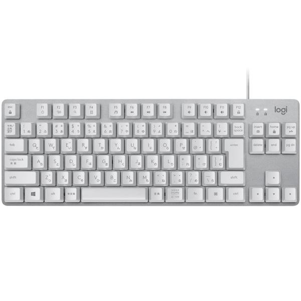 ロジクール TKL Mechanical Keyboard K835-Clicky K835OWB 青軸 [オフホワイト]