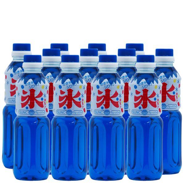 かき氷(カキ氷)シロップ ブルーハワイ　500ml×12本