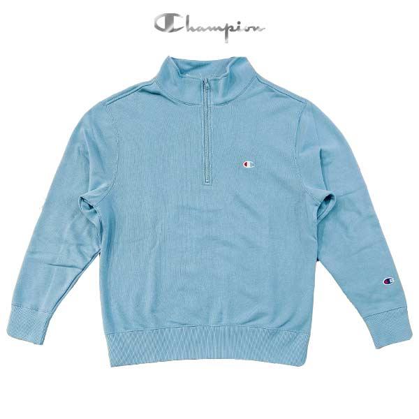 Champion（チャンピオン） ハーフジップ スウェットシャツ プル 