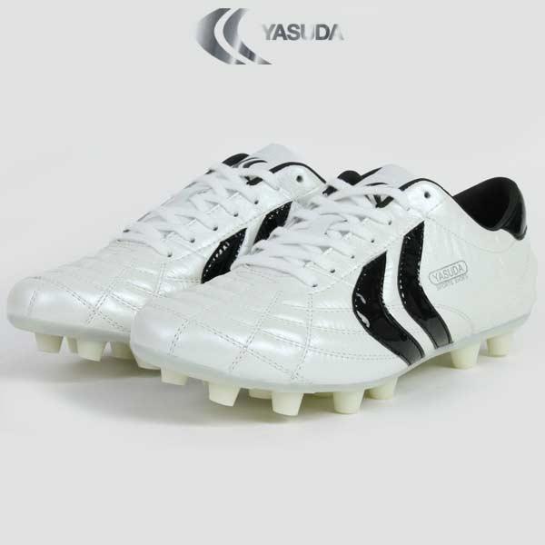YASUDA サッカースパイク ブラック/ホワイト27 YASUDA ヤスダ リガレスタ プロ(ブラック×ホワイト) F20001