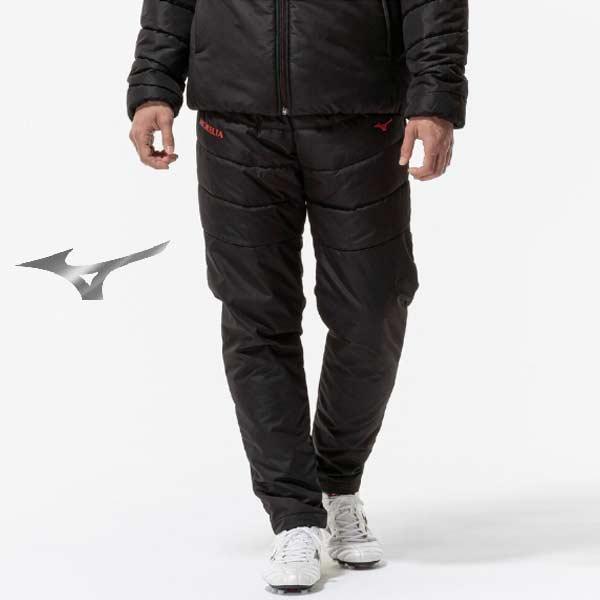 美品　MIZUNO（ミズノ）モレリア ダウン 中綿パデッドウォーマーパンツ p2mea501set_03.jpg