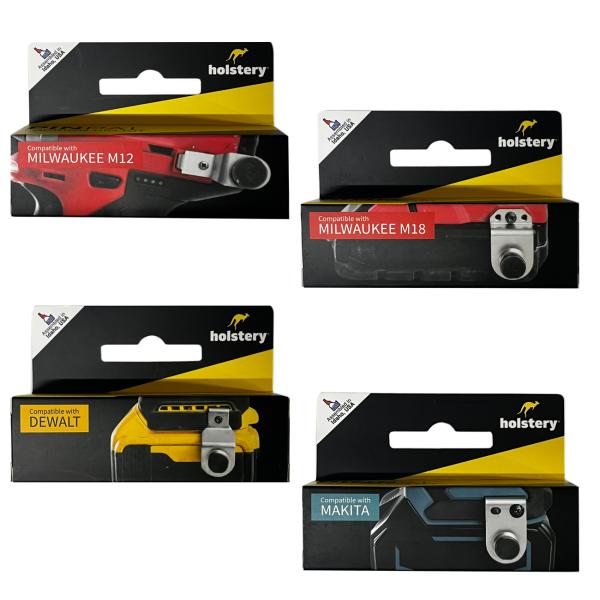 Holstery (ホルステリー) PinPal用ピンキット Milwaukee M12・Milwaukee M18・DeWALT・Makita