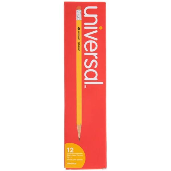 Universal(ユニバーサル) イエローバレル HB鉛筆（１ダース） UNV55400